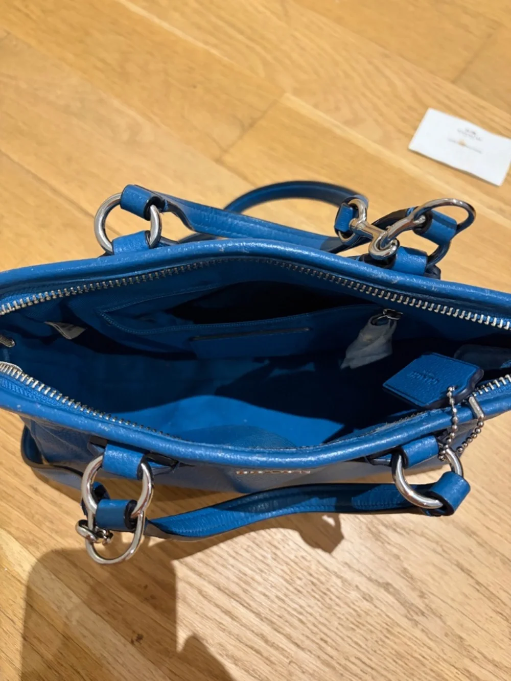 Coach mini Lolita satchel Azure